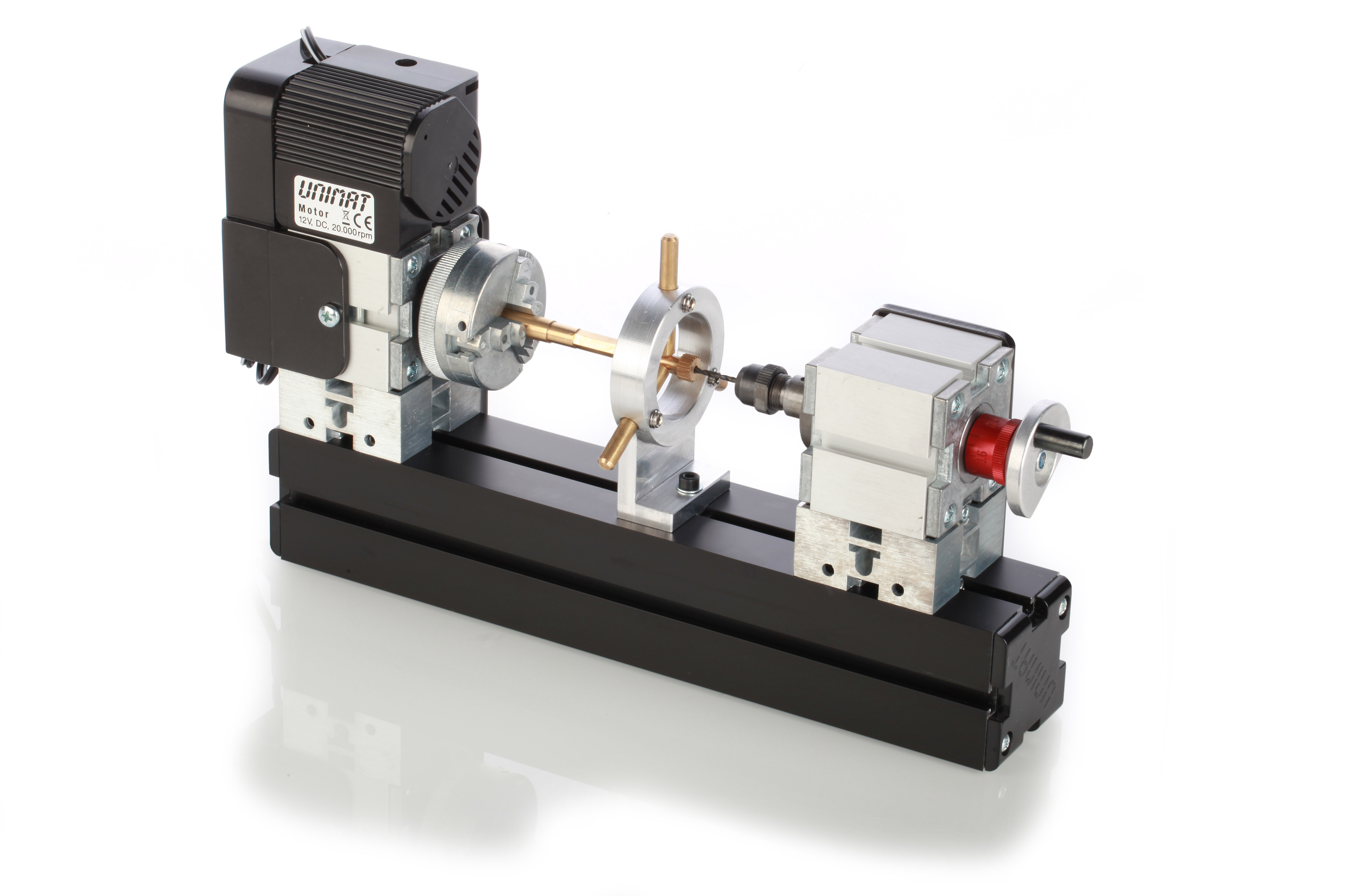 Steady rest for center drilling